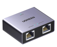 Przejściówka UGREEN Adapter rozgałęźnik Ethernet NW301 1x2